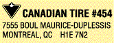 CTS-01 Address Stamp